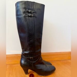 Frye Women's Heeled Leather Boots | Size 8
